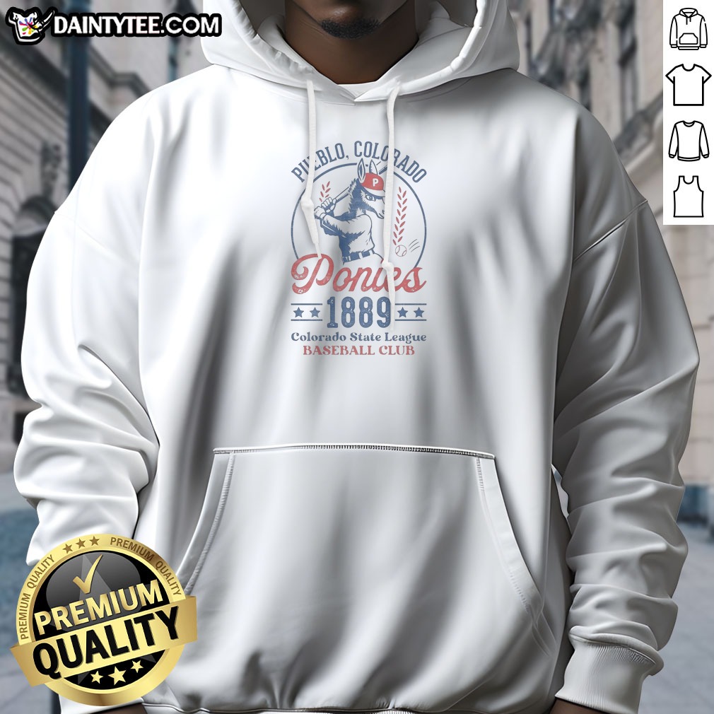 hot-pueblo-colorado-ponies-1889-colorado-state-league-baseball-club-hoodie Hot Pueblo Colorado Ponies 1889 Colorado State League Baseball Club Hoodie
