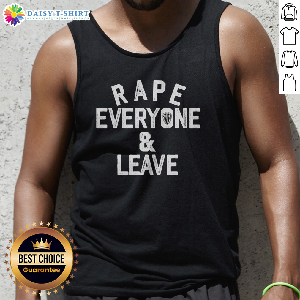 Hot Roman Reigns WWE Tribal Chief Logo Smash Everyone And Leave Tank Top Hot Roman Reigns WWE Tribal Chief Logo Smash Everyone And Leave Tank Top featuring bold logo design