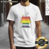 Hot Snoopy Peanuts Happy Pride Month Shirt featuring vibrant colors and iconic characters.
