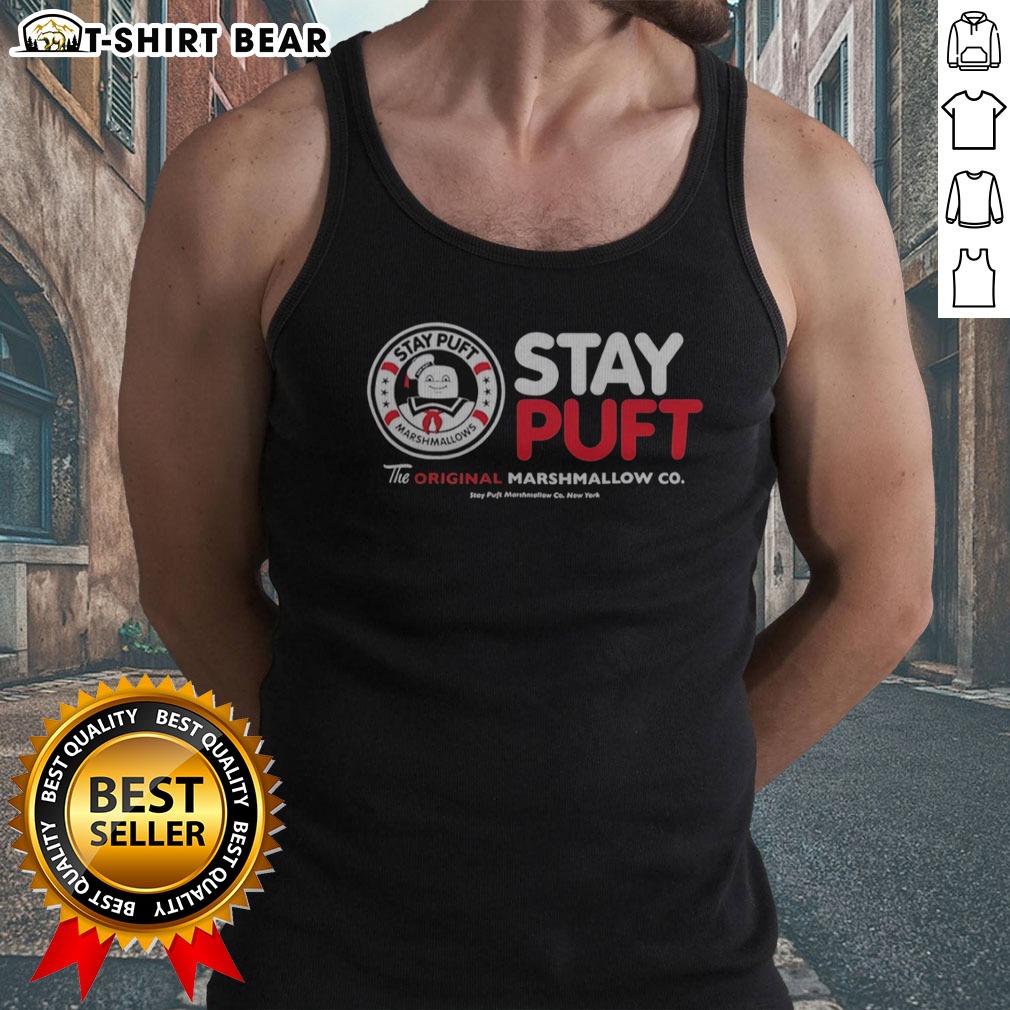 hot-stay-puft-marshmallows-the-original-marshmallow-co-new-york-ghostbusters-tank-top-3 Hot Stay Puft Marshmallows The Original Marshmallow Co New York Ghostbusters Tank Top featuring iconic design