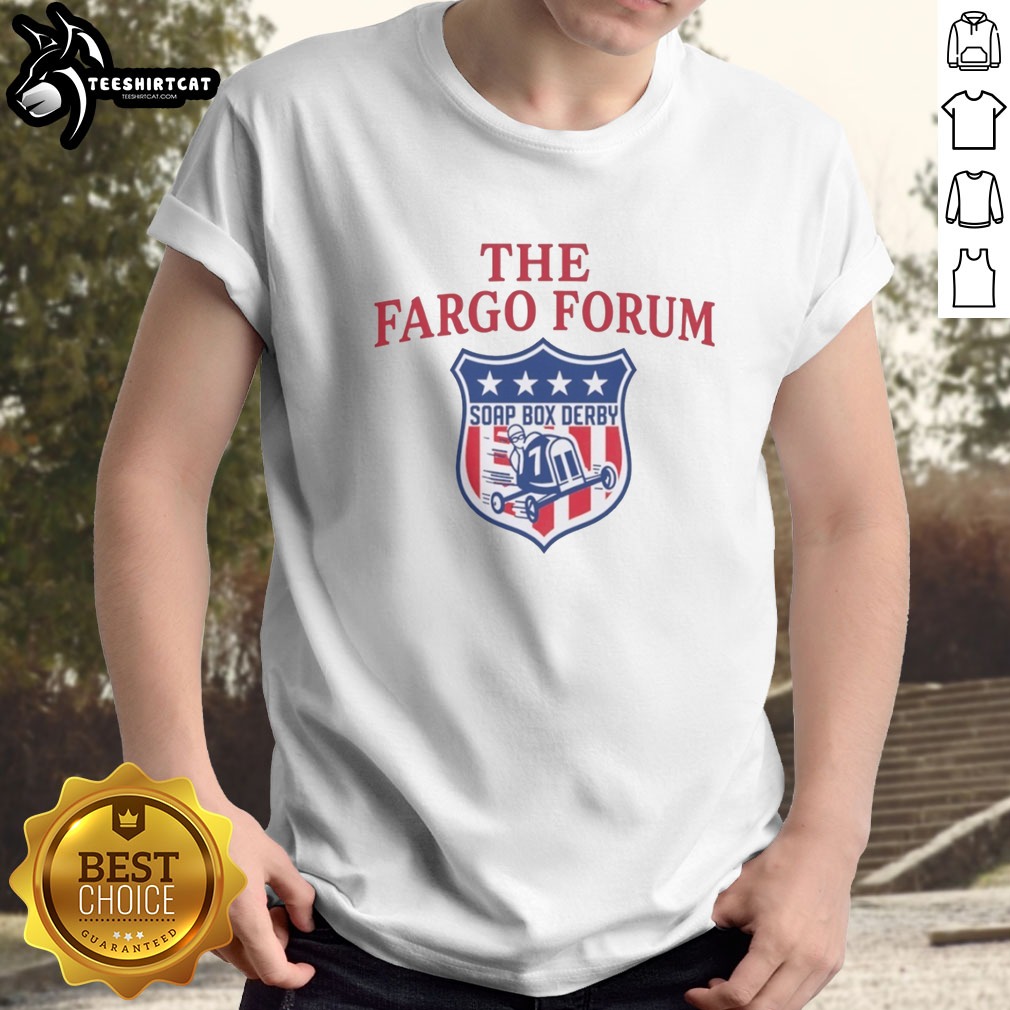 hot-the-fargo-forum-usa-soap-box-derby-official-race-shirt Hot The Fargo Forum USA Soap Box Derby Official Race Shirt featuring vibrant graphics and comfortable fit.