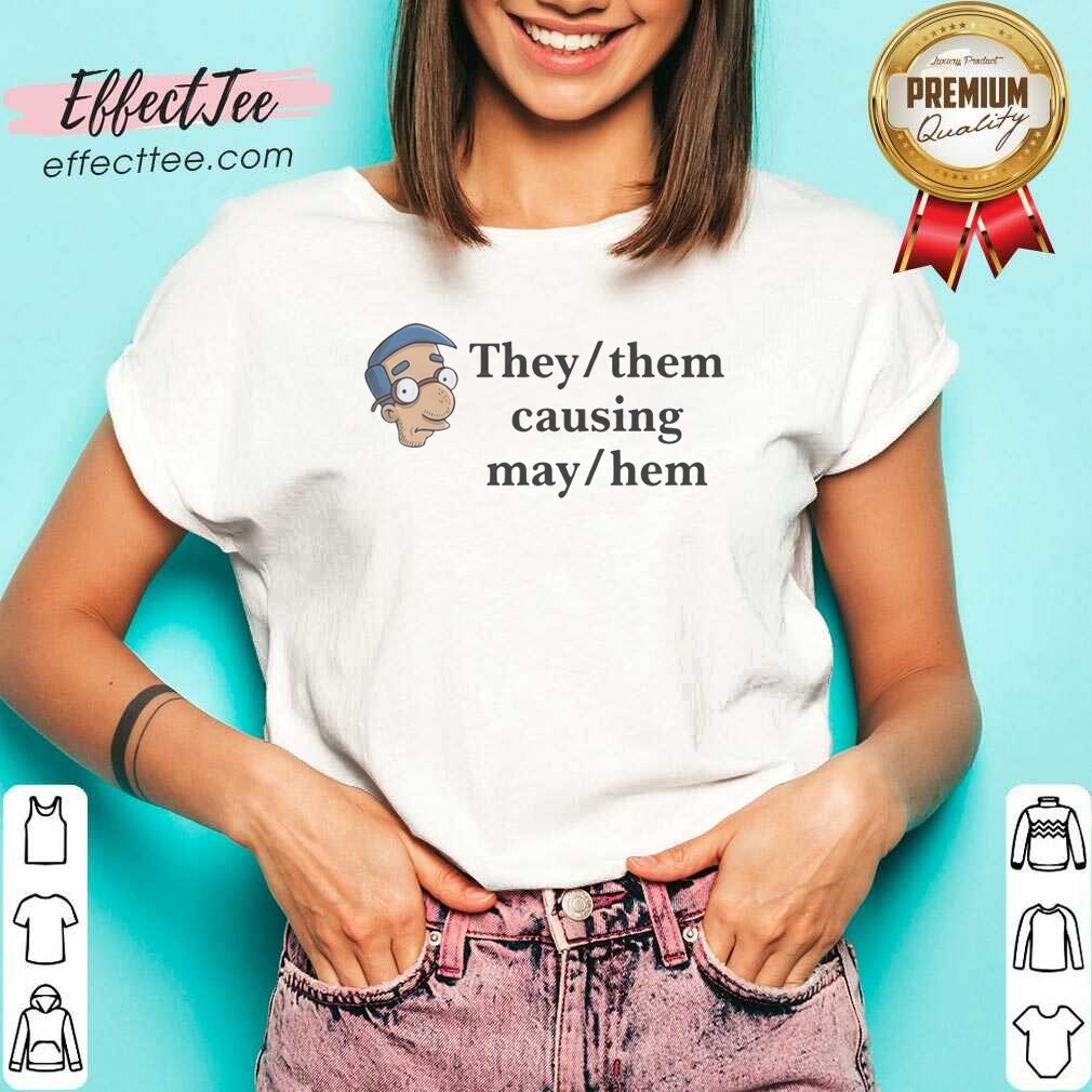 hot-they-them-causing-mayhem-milhouse-van-houten-the-simpsons-meme-v-neck-optimized Hot They Them Causing Mayhem Milhouse Van Houten The Simpsons Meme v neck optimized image showcasing the design.