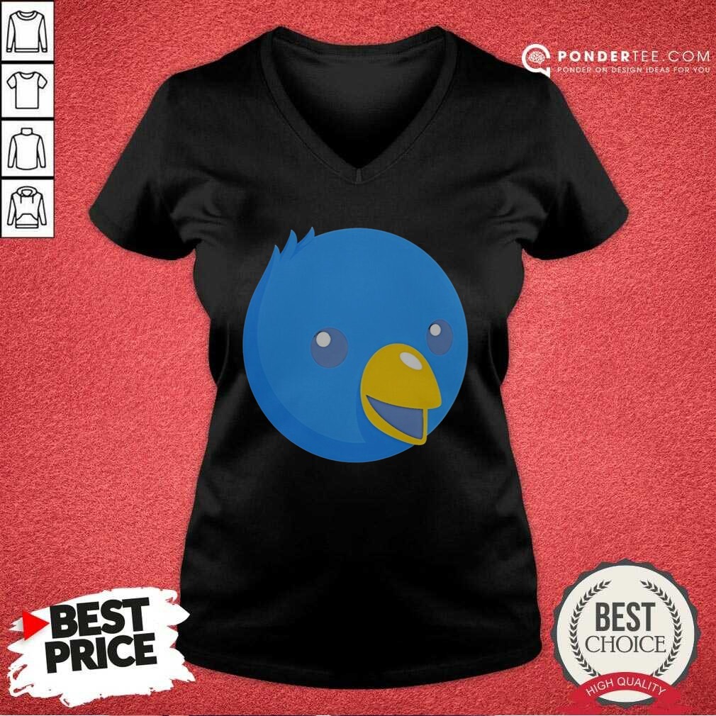 hot-twitterrific-s-ollie-big-head-v-neck-optimized-2 Hot Twitterrific's Ollie Big Head Shirt - Image 2