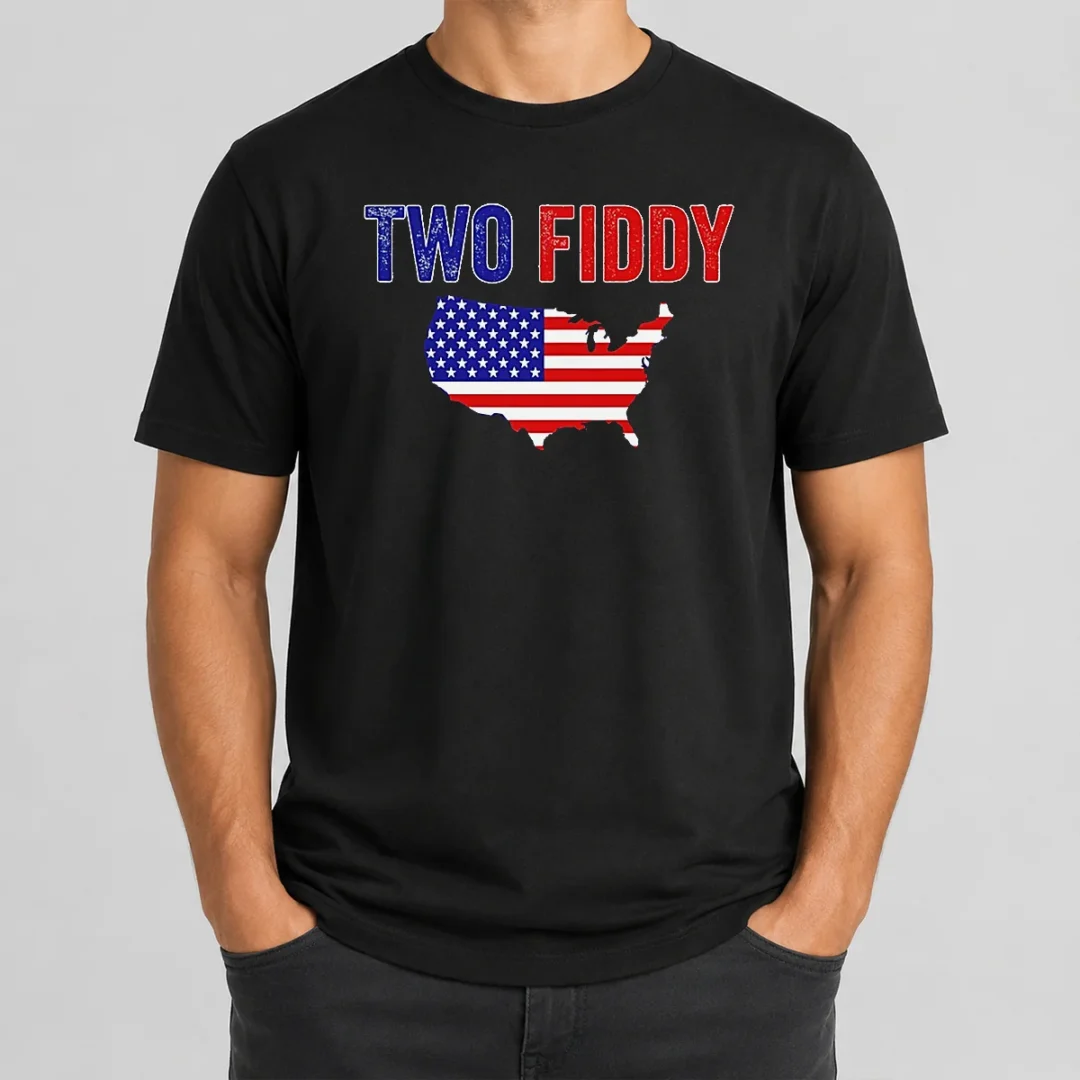 Hot United States Map Two Fiddy t shirt Hot United States Map Two Fiddy