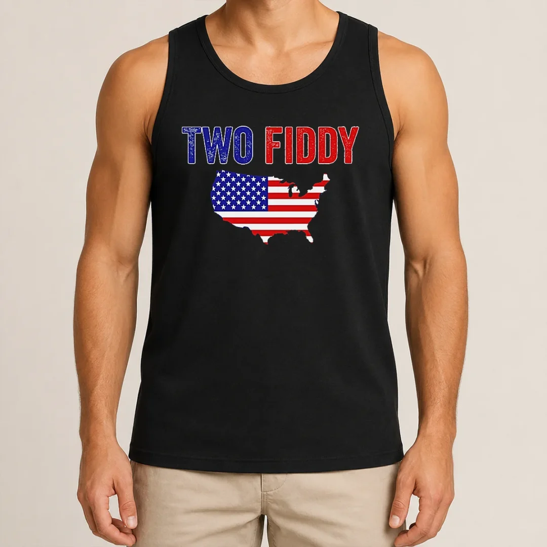 Hot United States Map Two Fiddy Tank Top Hot United States Map Two Fiddy Tank Top