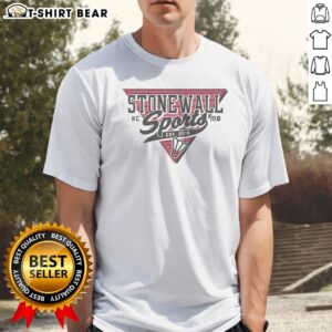 Awesome Stonewall Sports KC MO Est 2019 Badminton Logo Shirt featuring a unique sports design