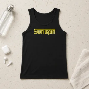 Hot Sun Spin Retro 70s Tank Top