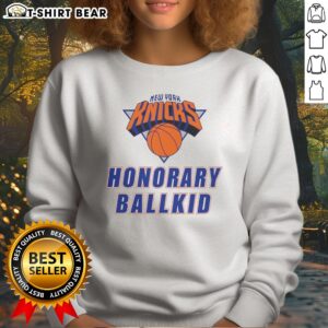 Top New York Knicks Honorary Ballkid Basketball Sweatshirt