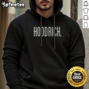Awesome Hoodrich Normal Form hoodie displayed in a casual setting, showcasing its unique design and color.