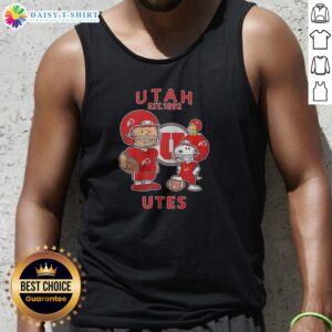Pretty The Peanuts Utah Utes Football Est 1892 Tank Top in white, sleeveless casual wear with team logo and established year