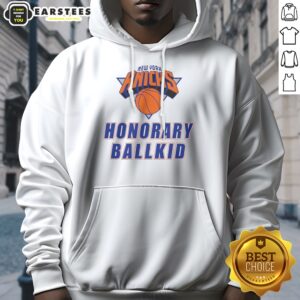 Premium New York Knicks Honorary Ballkid Basketball Hoodie