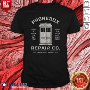 Original Top Phonebox Repair Co Gallifrey Trained