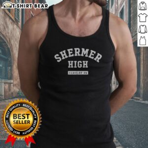 Hot Shermer High Class Of 84 Tank top displayed on a neutral background, perfect for summer wear.