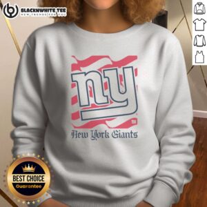 Awesome New York Giants American Heritage Wordmark Sweatshirt featuring bold team graphics.