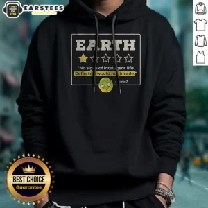 Original Zorp 7 Earth No Signs Of Intelligent Life Definitely Would Not Invade Alien Hoodie