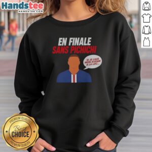 Nice Kylian Mbappe Paris Saint Germain En Finale Sans Pichichi Si Je Liais Mon sweatshirt showcasing vibrant graphics.