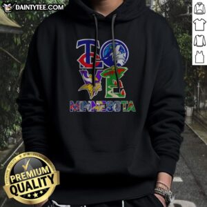 Official Minnesota Twins Minnesota Timberwolves Minnesota Vikings Minnesota Wild Love Minnesota Teams Sport Sweatshirt in a vibrant display