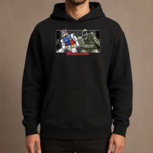 Pretty Gundaaamn Gundam Damn Meme Hoodie