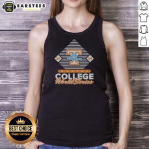 Pretty Tennessee Lady Volunteers 2026 NCAA College World Series Oklahoma City tank top showcasing vibrant team colors.