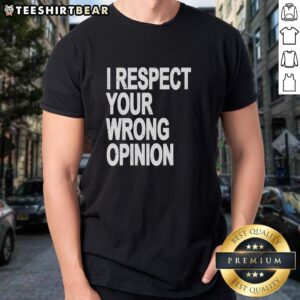 Good Wrong Opinion T-Shirt featuring bold text design, perfect for expressing unique viewpoints and personal style.