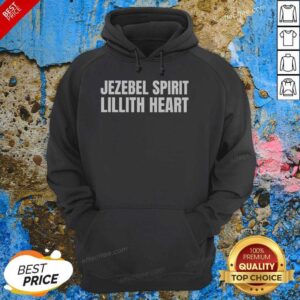 Premium Jezebel Spirit Lillith Heart hoodie optimized for showcasing vibrant colors and intricate designs