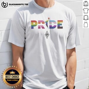 Original Las Vegas Aces 2026 WNBA Pride LGBT Pattern Flag Shirt featuring vibrant colors and a unique design.