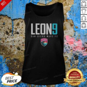 Hot San Diego Wave FC Leon 9 San Diego Wave FC NWSL Player Name Jersey tank top optimized for display