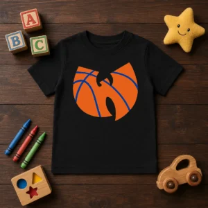 Premium Wu Tang Clan X New York Knicks Logo Kids T-Shirt
