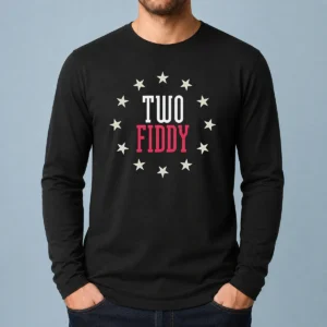 Premium Two Fiddy Stars Long Sleeve Shirt