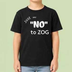 Funny Randy Weaver Just Say No To Zog Kids T-Shirt