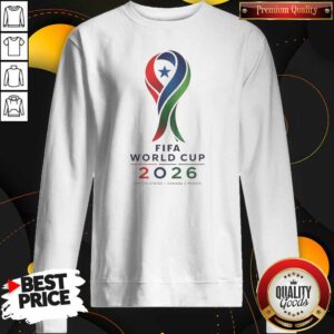 Hot FIFA World Cup 2026 United States Canada Mexico Logo Sweatshirt
