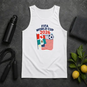 Awesome FIFA World Cup 2026 Canada Mexico United States Soccer Tank Top