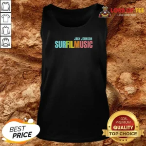 Official Jack Johnson Surfilmusic Tour 2026 Tank Top