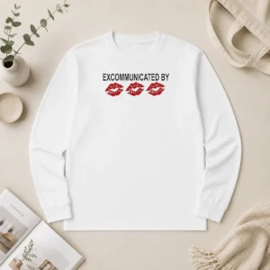 Pretty Excommunicated By Lips Long Sleeve Shirt