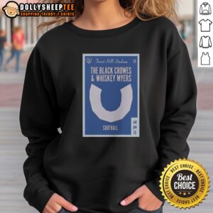 Funny Forest Hills Two Rock Acts Horseshoe Stadium June Southall Concert Poster Art Sweatshirt in classic crewneck style