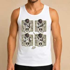 Pretty Basketball Purdue The Lance Dance Lance Jones Tank Top