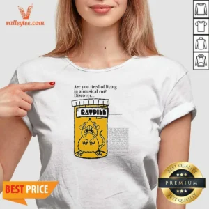 Funny Are You Tired Of Living In A Musical Rut Discover V-Neck Shirt