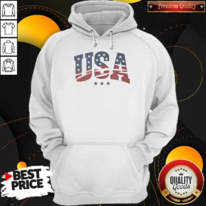 Top USA Patriotic Stars Hoodie