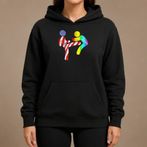 Premium July Independence Kick June Pride Month Hoodie