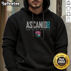 Good San Diego Wave FC Ascanio 8 hoodie in vibrant colors showcasing team spirit