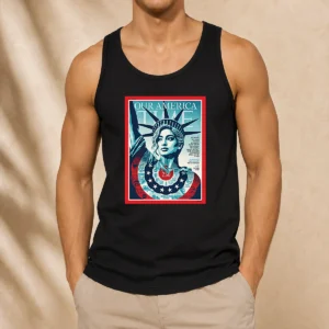 Nice Our America Time Magazine July 6 2026 Tank Top
