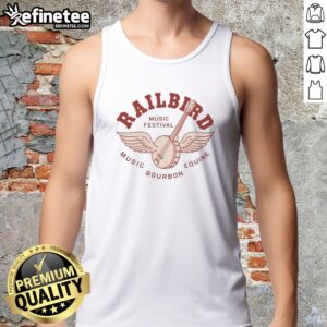 Hot Lexington Railbird Music Festival 2026 tank top design featuring vibrant festival graphics