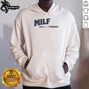 Awesome Milf Mom I Love Fishback Hoodie in stylish design, perfect for casual wear and showcasing love for fishing.