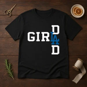 Pretty Los Angeles Dodgers LA Girl Dad