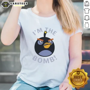 Awesome Angry Birds Im The Bomb Ladies Shirt