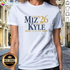 Pretty Jacob Misiorowski And Kyle Harrison Jacob Misiorowski Miz Kyle '26 K'S For Days Ladies Shirt featuring a trendy design