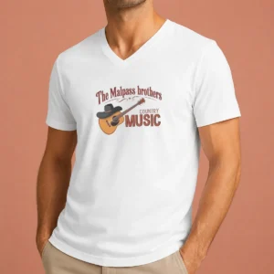 Awesome The Malpass Brothers Country Music V-Neck Shirt