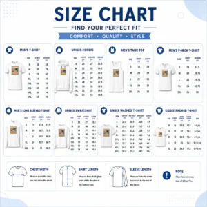 Size chart for Official Bleachers Jun 23 2026 New York NY TOUR Poster with measurements in inches and cm