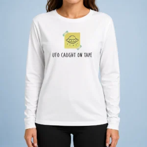 Good UFO Caught On Tape Extraterrestrial Space Alien Flying Saucer Long Sleeve Shirt