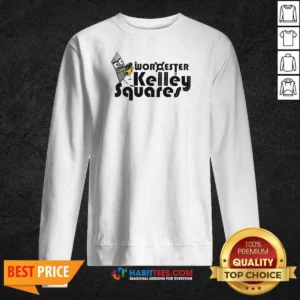 Premium Worcester Kelley Squares Wordester Kelley Squares Sweatshirt in a classic crewneck style with soft fabric